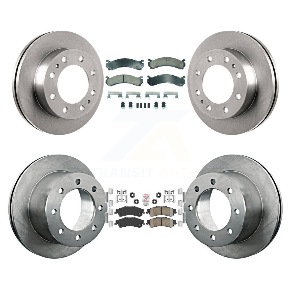 Disc Rotors and Ceramic Brake Pads Kit-K8A-107331 - Kit.bestparts.ca