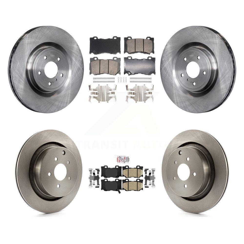 disc rotors and ceramic brake pads-k8a-107332 - Kit.bestparts.ca