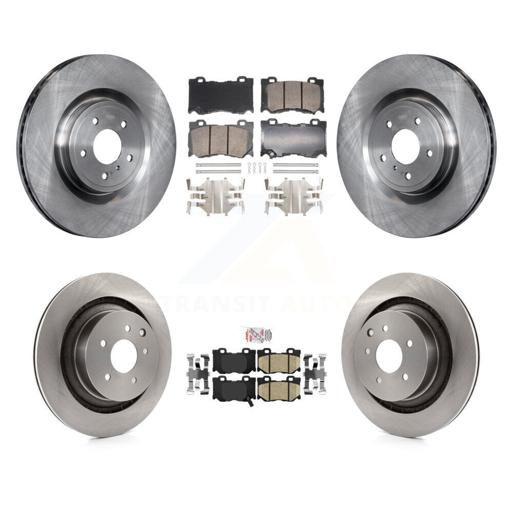 Disc Rotors and Ceramic Brake Pads Kit-K8A-107333 - Kit.bestparts.ca Kit.bestparts.ca