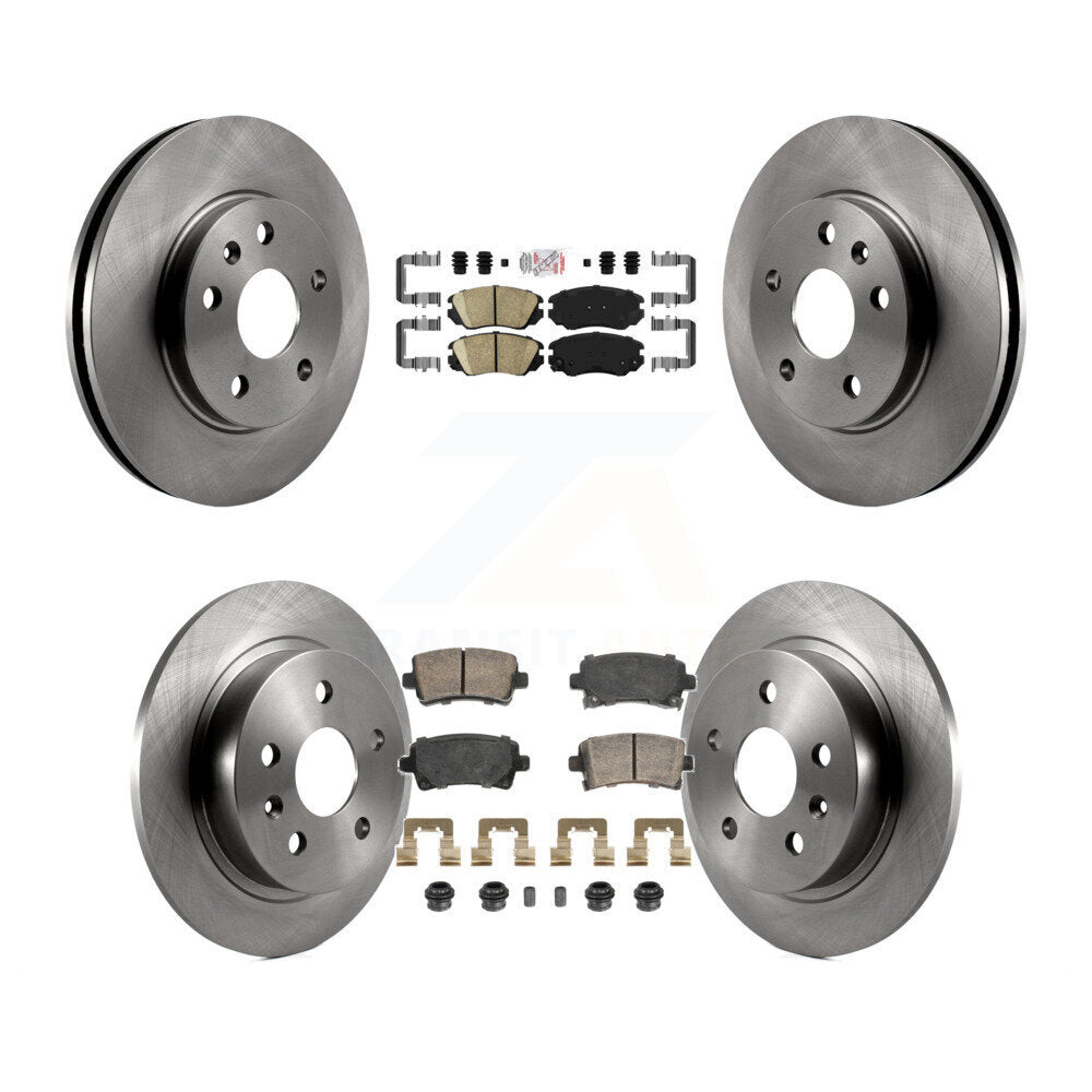 Disc Rotors and Ceramic Brake Pads Kit-K8A-107337 - Kit.bestparts.ca Kit.bestparts.ca