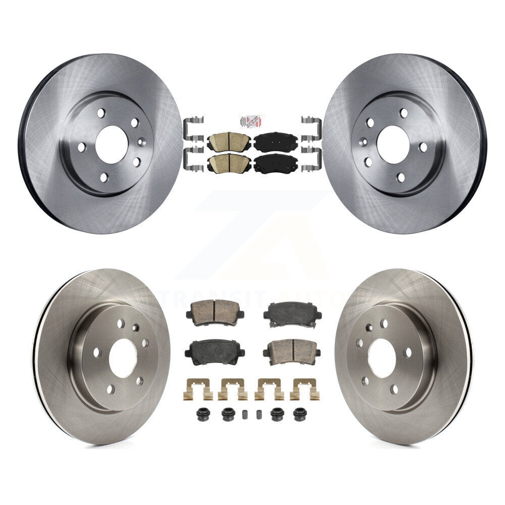 Disc Rotors and Ceramic Brake Pads Kit-K8A-107339 - Kit.bestparts.ca