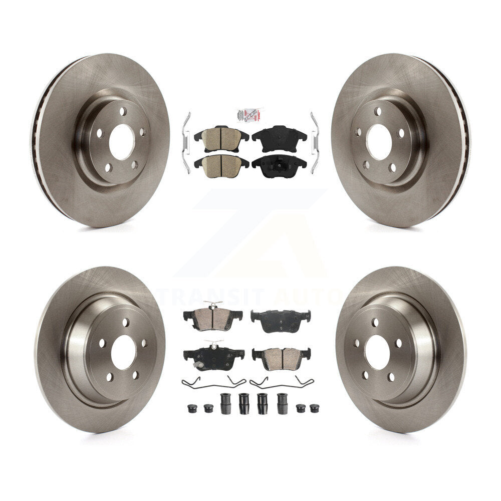 Disc Rotors and Ceramic Brake Pads Kit-K8A-107344 Kit.bestparts.ca