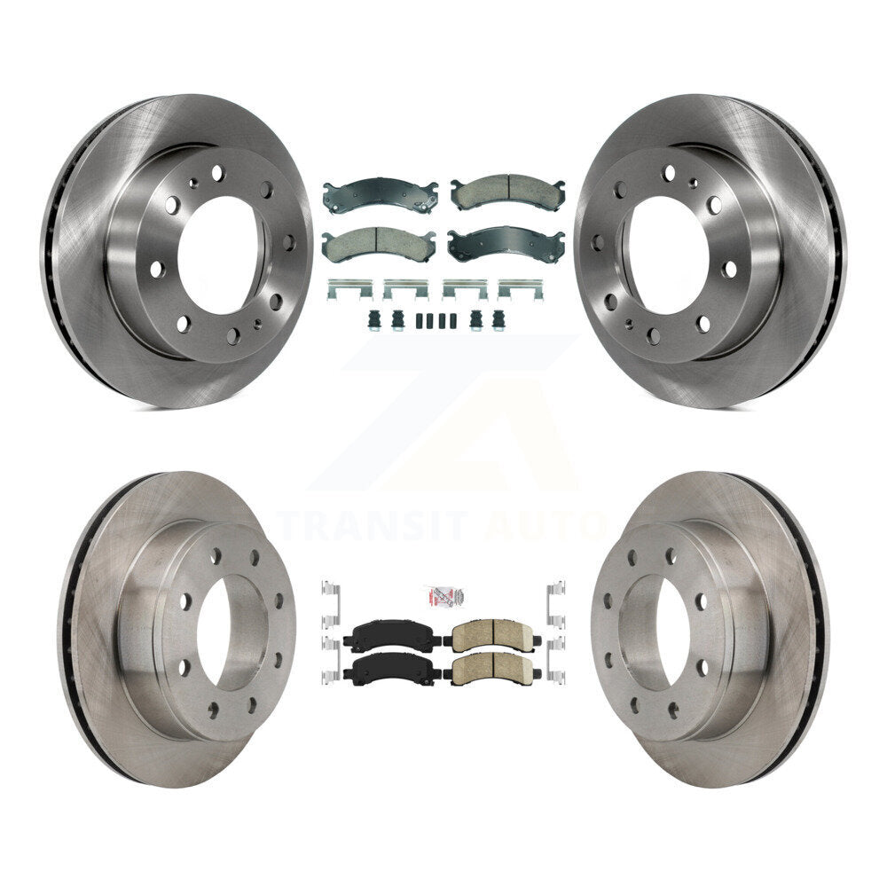 Disc Rotors and Ceramic Brake Pads Kit-K8A-107347 - Kit.bestparts.ca