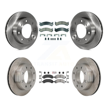 Disc Rotors and Ceramic (Front) & Semi-Metallic (Rear) Brake Pads Kit-K8A-107348 - Kit.bestparts.ca
