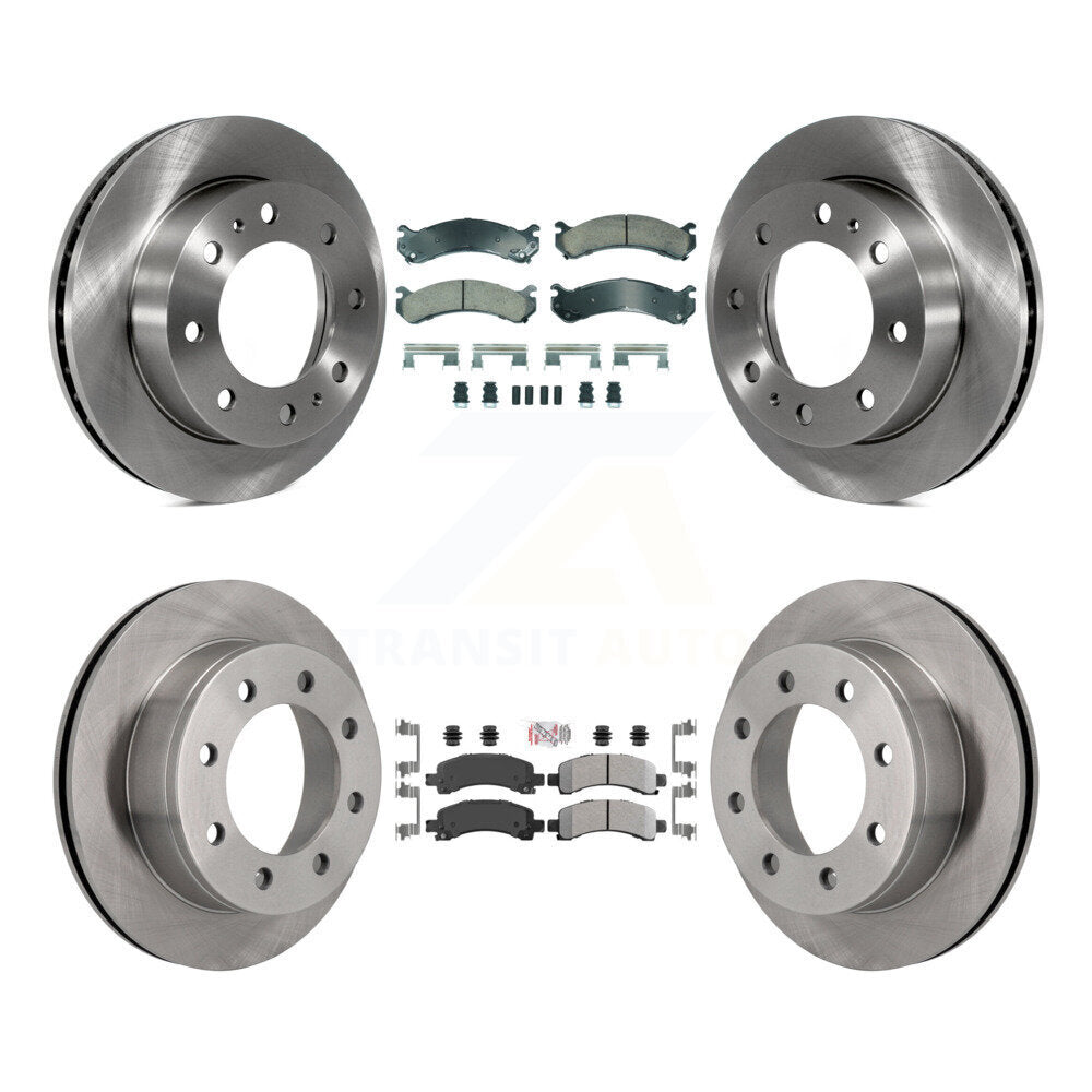 Disc Rotors and Ceramic (Front) & Semi-Metallic (Rear) Brake Pads Kit-K8A-107354 - Kit.bestparts.ca Kit.bestparts.ca