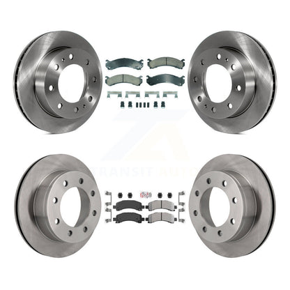 Disc Rotors and Ceramic (Front) & Semi-Metallic (Rear) Brake Pads Kit-K8A-107354 - Kit.bestparts.ca