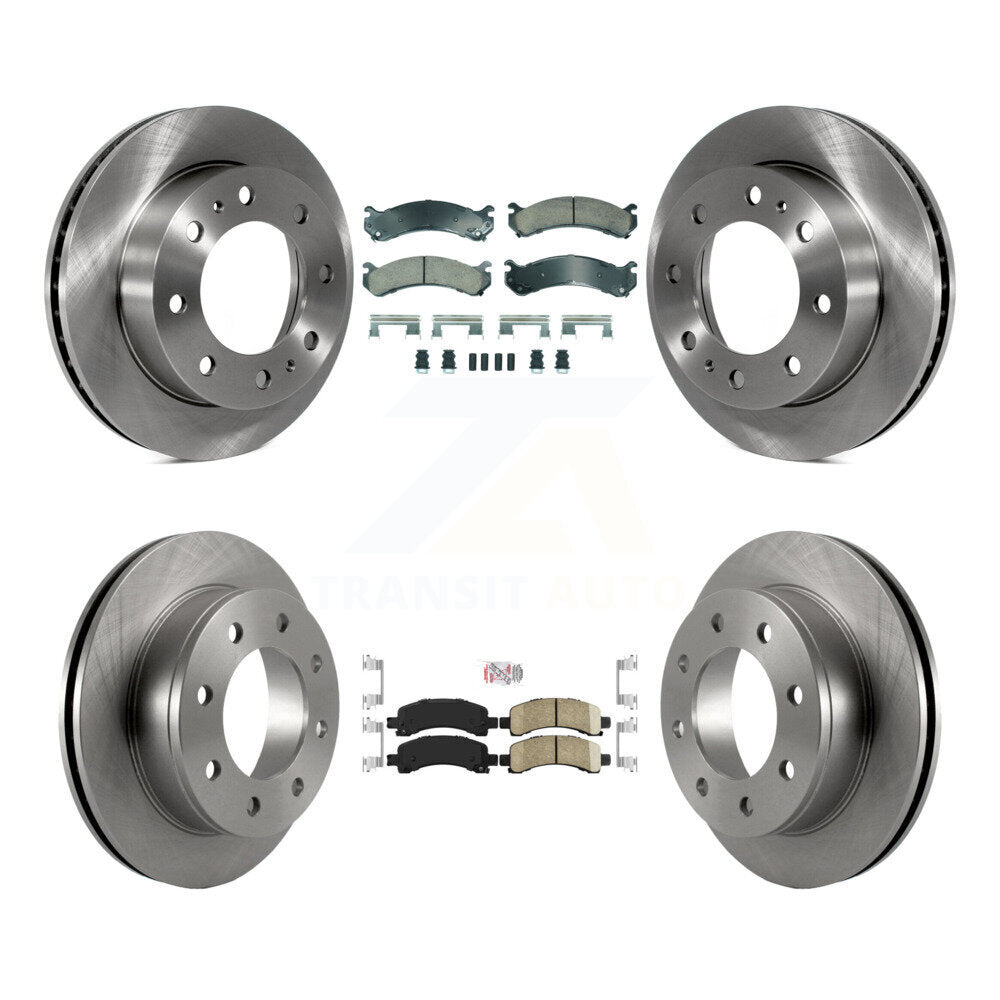 Disc Rotors and Ceramic Brake Pads Kit-K8A-107357 - Kit.bestparts.ca