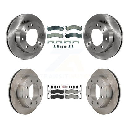 Disc Rotors and Ceramic (Front) & Semi-Metallic (Rear) Brake Pads Kit-K8A-107360 - Kit.bestparts.ca