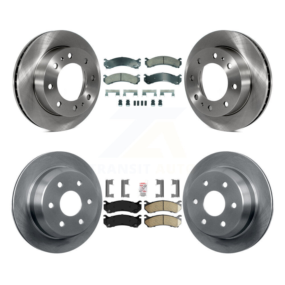 Disc Rotors and Ceramic Brake Pads Kit-K8A-107361 - Kit.bestparts.ca