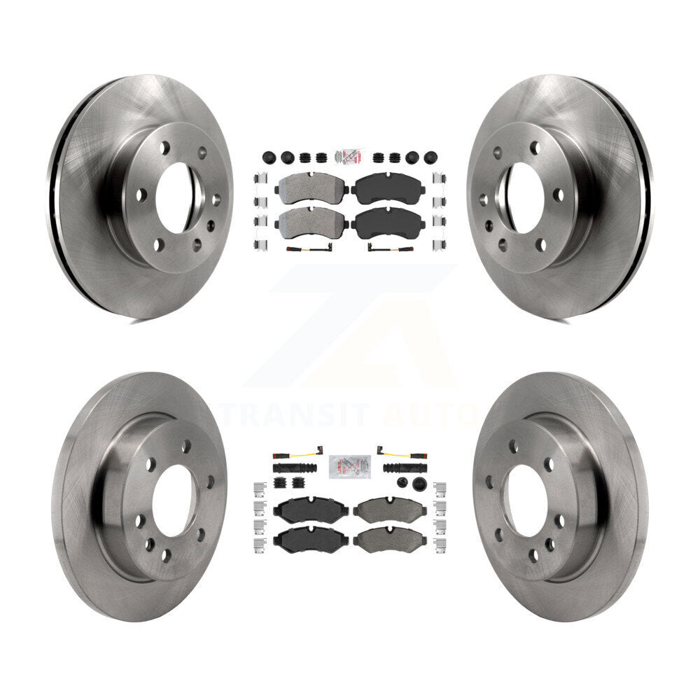 Disc Rotors and Semi-Metallic Brake Pads Kit-K8A-107370 - Kit.bestparts.ca