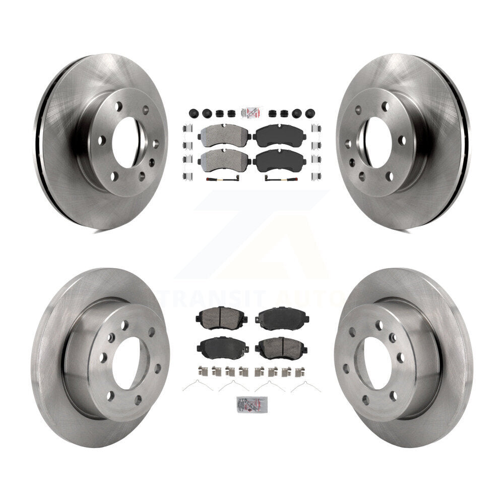 Disc Rotors and Semi-Metallic Brake Pads Kit-K8A-107371 - Kit.bestparts.ca
