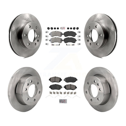 Disc Rotors and Semi-Metallic Brake Pads Kit-K8A-107371 - Kit.bestparts.ca