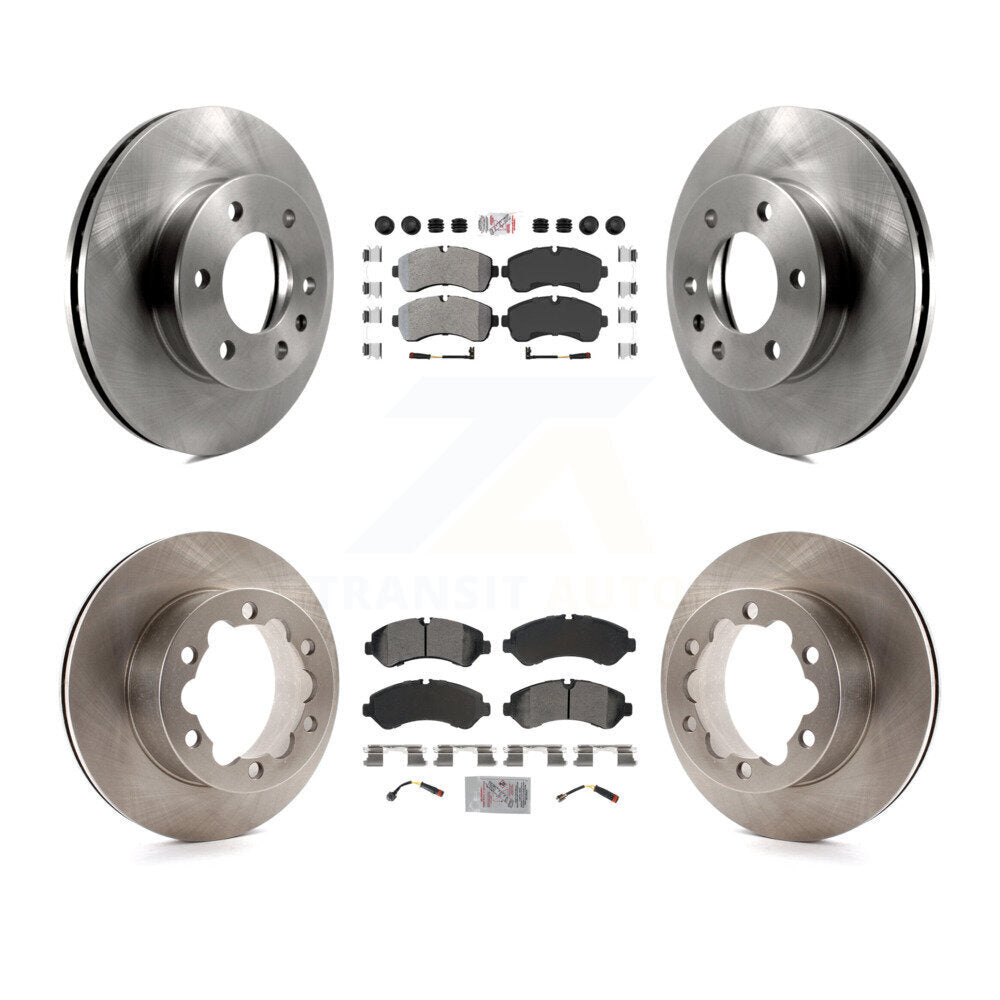 Disc Rotors and Semi-Metallic Brake Pads Kit-K8A-107373 - Kit.bestparts.ca