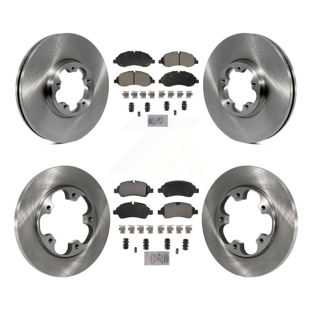 disc rotors and semi metallic brake pads-k8a-107376 - Kit.bestparts.ca