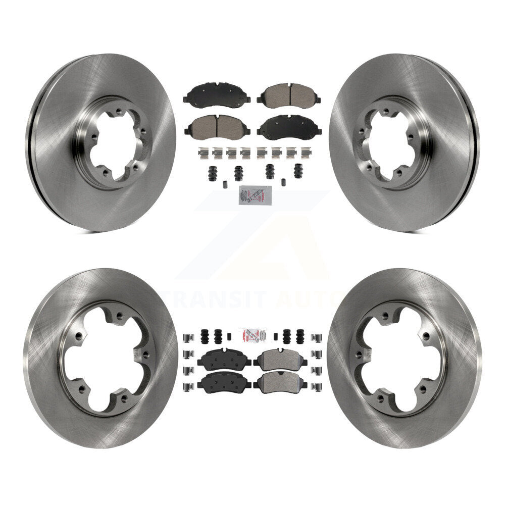 Disc Rotors and Semi-Metallic Brake Pads Kit-K8A-107377 - Kit.bestparts.ca