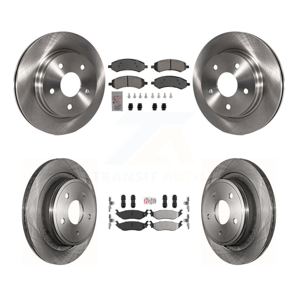 Disc Rotors and Semi-Metallic Brake Pads Kit-K8A-107384 - Kit.bestparts.ca