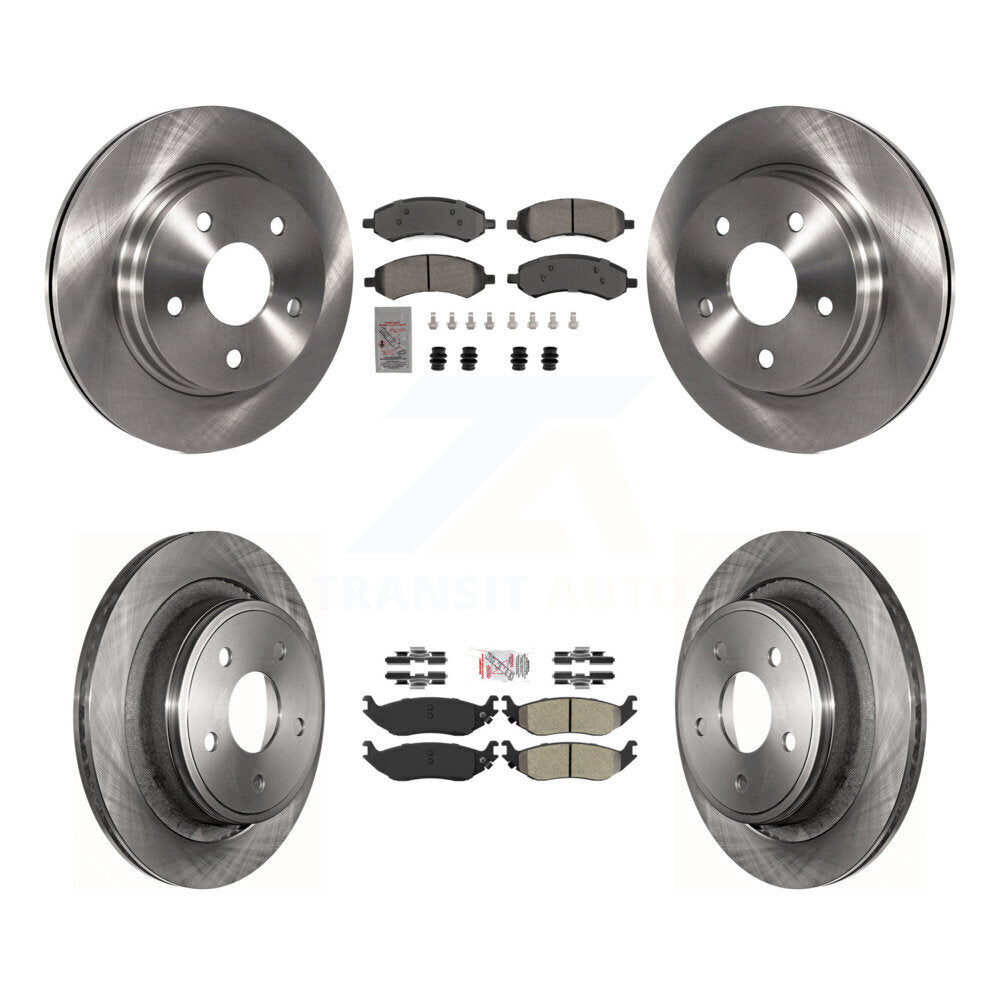 Disc Rotors and Semi-Metallic Brake Pads Kit-K8A-107385 - Kit.bestparts.ca Kit.bestparts.ca