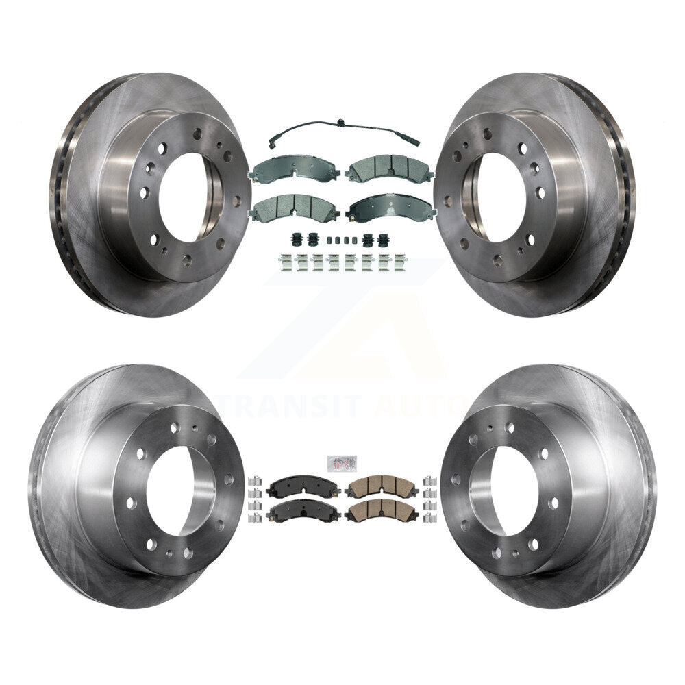 Disc Rotors and Semi-Metallic (Front) & Ceramic (Rear) Brake Pads Kit-K8A-107387 - Kit.bestparts.ca Kit.bestparts.ca
