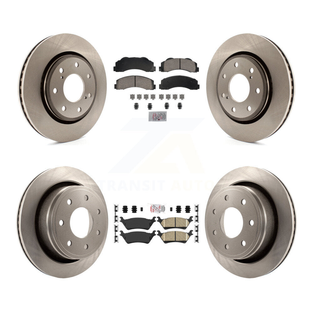Disc Rotors and Ceramic Brake Pads Kit-K8A-107395 - Kit.bestparts.ca
