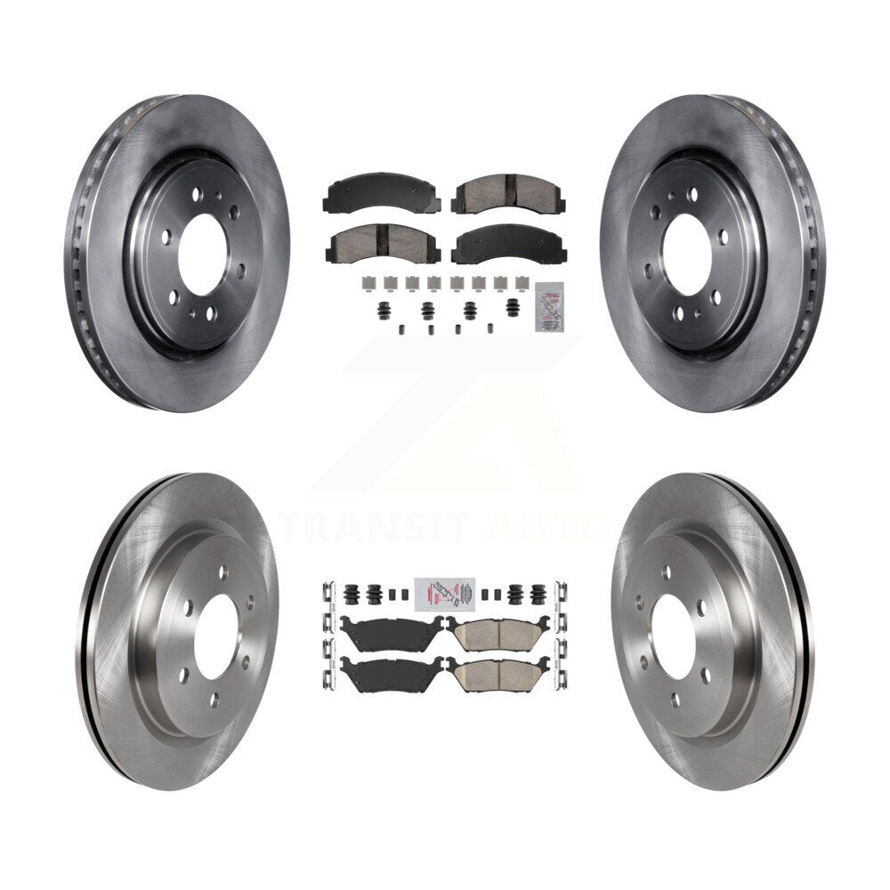Disc Rotors and Ceramic Brake Pads Kit-K8A-107399 - Kit.bestparts.ca