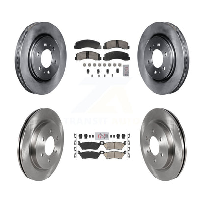 Disc Rotors and Ceramic Brake Pads Kit-K8A-107399 - Kit.bestparts.ca