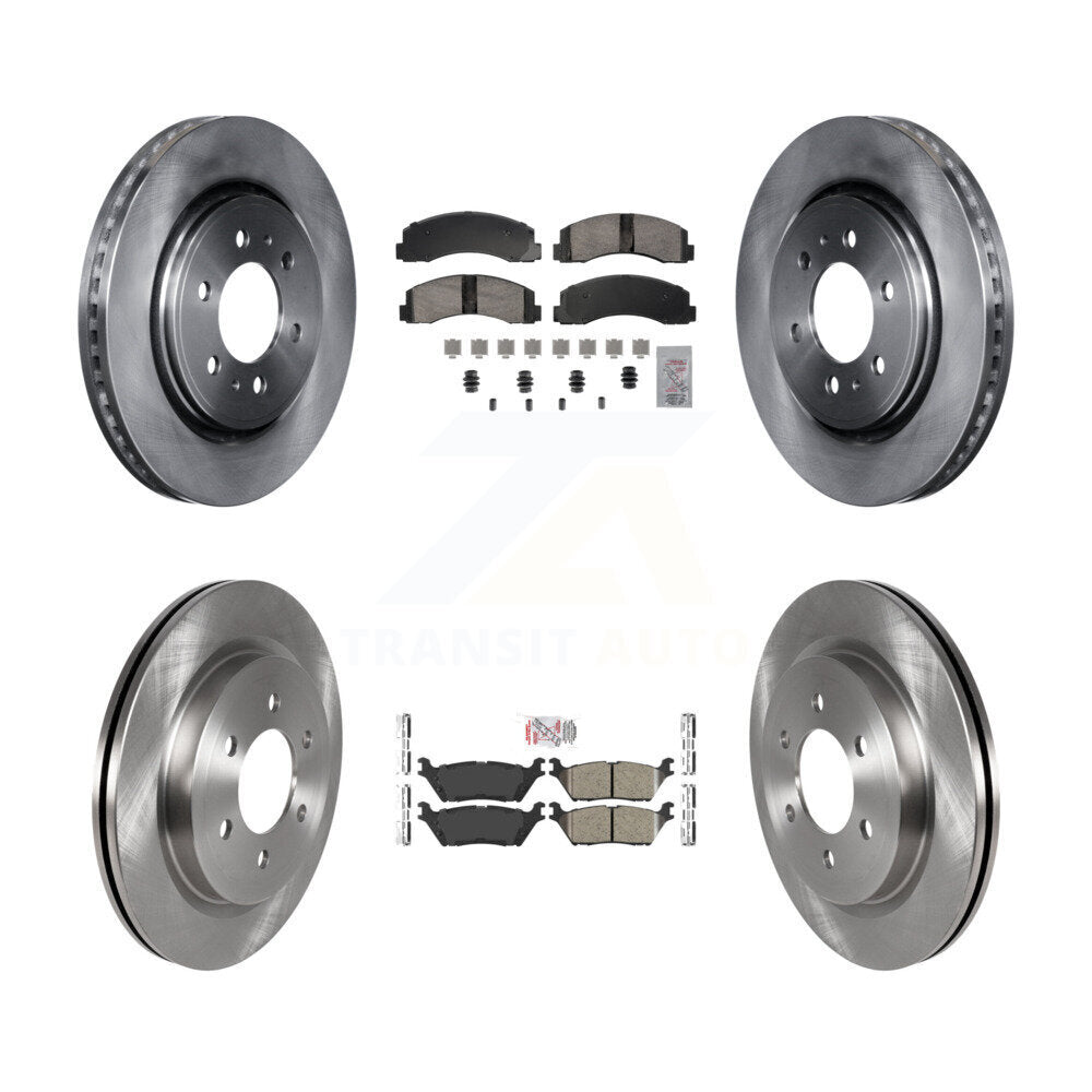 Disc Rotors and Ceramic Brake Pads Kit-K8A-107400 - Kit.bestparts.ca