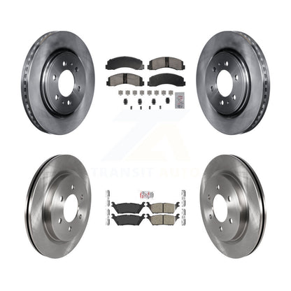 Disc Rotors and Ceramic Brake Pads Kit-K8A-107400 - Kit.bestparts.ca