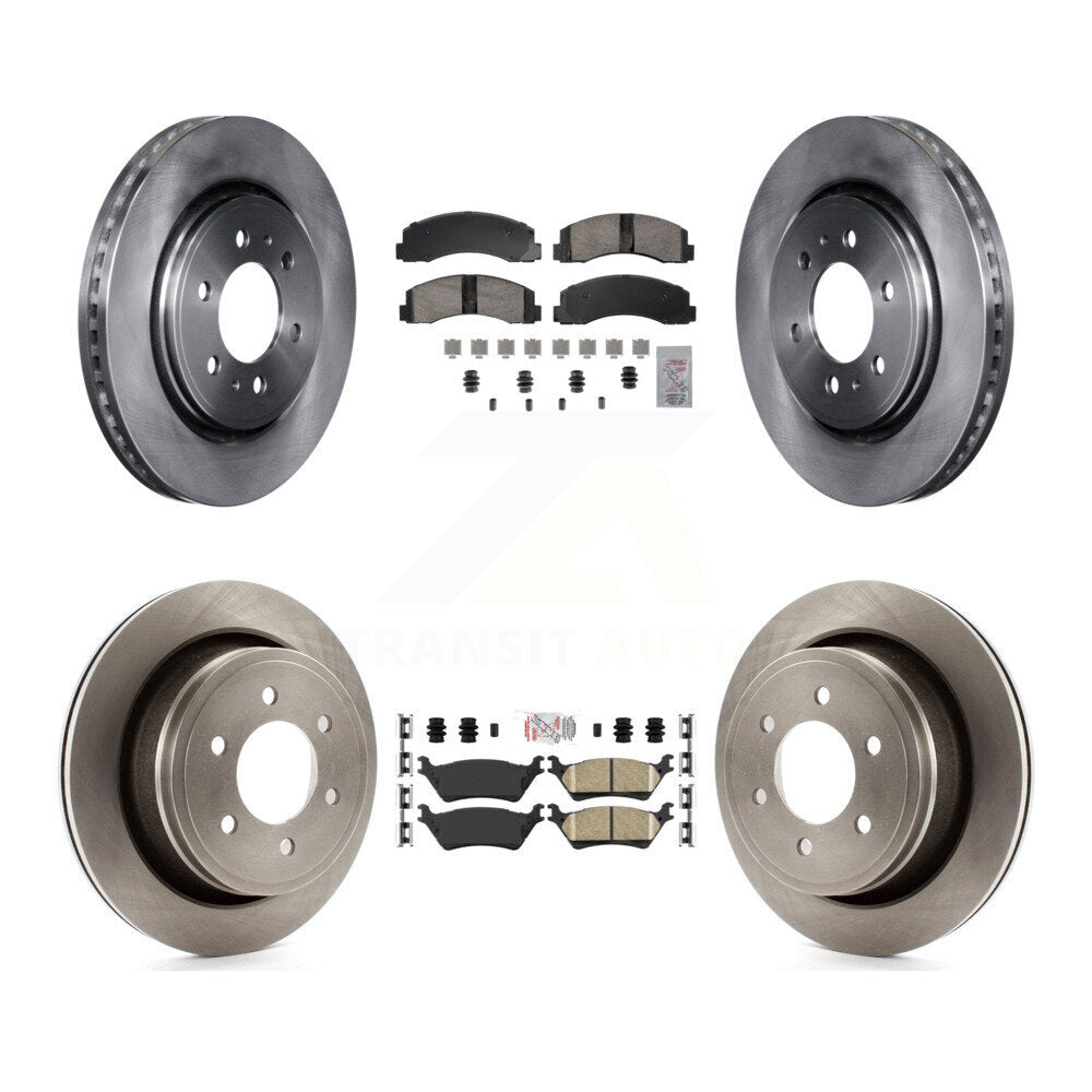 Disc Rotors and Ceramic Brake Pads Kit-K8A-107404 - Kit.bestparts.ca