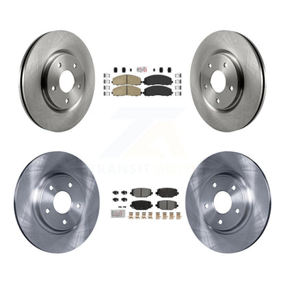 Disc Rotors and Ceramic (Front) & Semi-Metallic (Rear) Brake Pads Kit-K8A-107410 - Kit.bestparts.ca