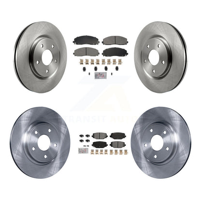 Disc Rotors and Semi-Metallic Brake Pads Kit-K8A-107412 - Kit.bestparts.ca