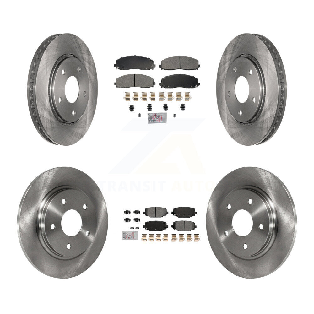 Disc Rotors and Semi-Metallic Brake Pads Kit-K8A-107417 - Kit.bestparts.ca Kit.bestparts.ca