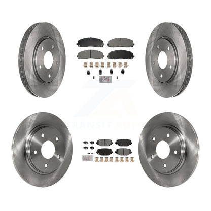Disc Rotors and Semi-Metallic Brake Pads Kit-K8A-107417 - Kit.bestparts.ca