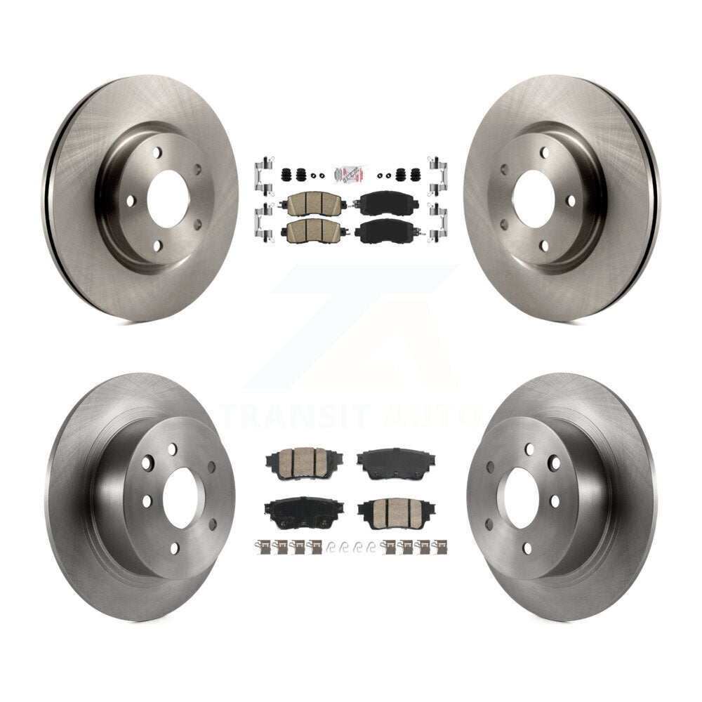 disc rotors and ceramic brake pads-k8a-107420 - Kit.bestparts.ca