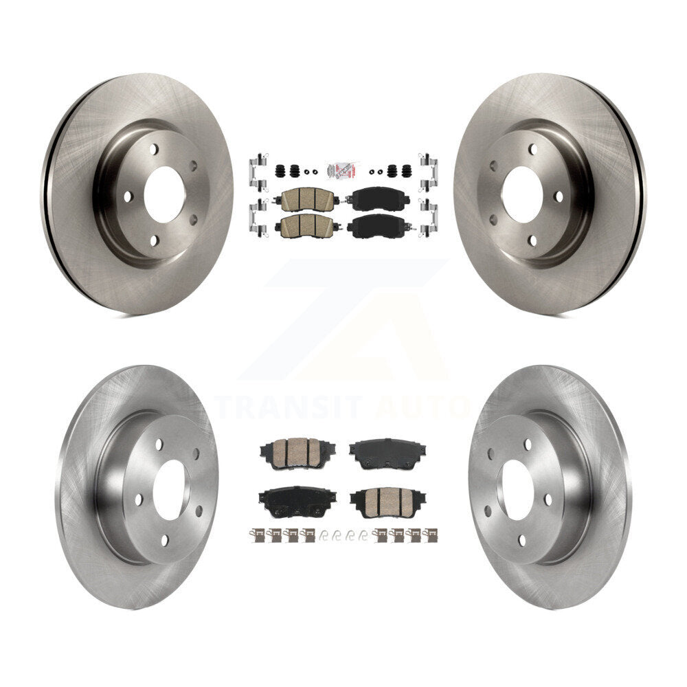 disc rotors and ceramic brake pads-k8a-107421 - Kit.bestparts.ca