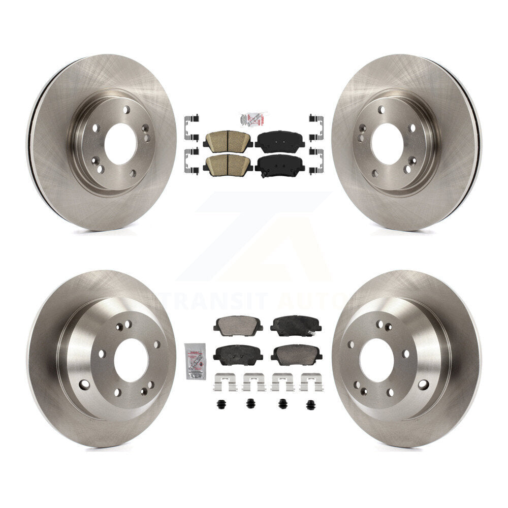 Disc Rotors and Ceramic Brake Pads Kit-K8A-107424 - Kit.bestparts.ca