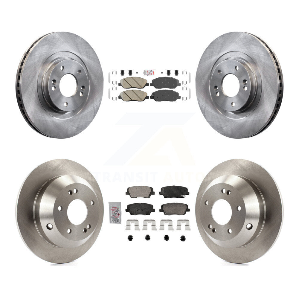 Disc Rotors and Ceramic Brake Pads Kit-K8A-107428 - Kit.bestparts.ca