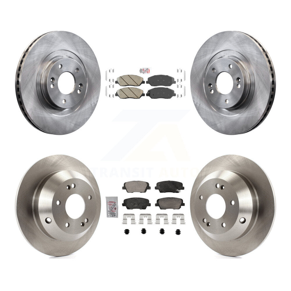 Disc Rotors and Ceramic Brake Pads Kit-K8A-107430 - Kit.bestparts.ca