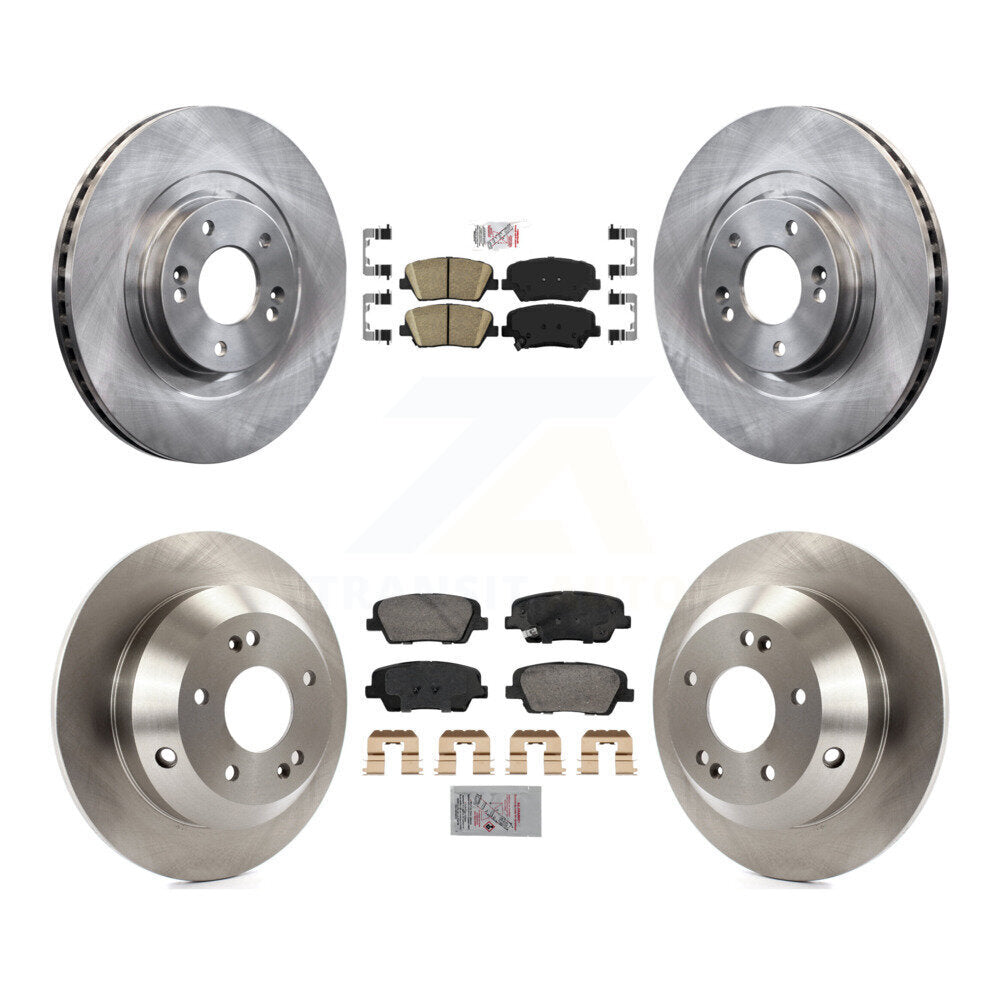 Disc Rotors and Ceramic Brake Pads Kit-K8A-107433 - Kit.bestparts.ca