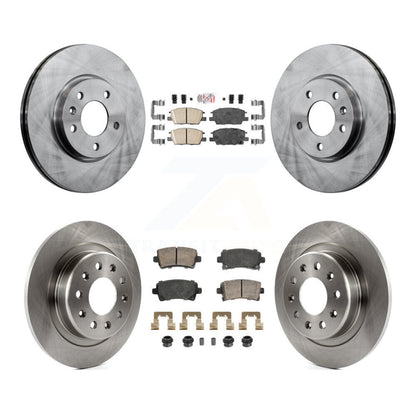 Disc Rotors and Ceramic Brake Pads Kit-K8A-107436 - Kit.bestparts.ca