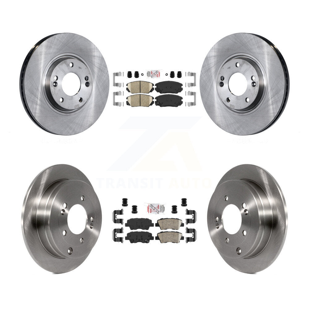 Disc Rotors and Ceramic Brake Pads Kit-K8A-107442 - Kit.bestparts.ca