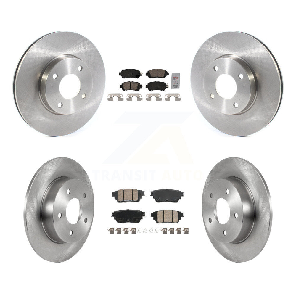 Disc Rotors and Ceramic Brake Pads Kit-K8A-107444 - Kit.bestparts.ca
