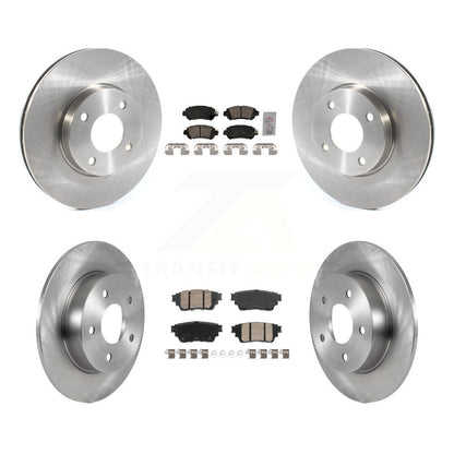 Disc Rotors and Ceramic Brake Pads Kit-K8A-107444 - Kit.bestparts.ca