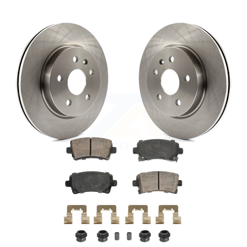 Disc Rotors and Ceramic Brake Pads Kit-K8A-107447 - Kit.bestparts.ca