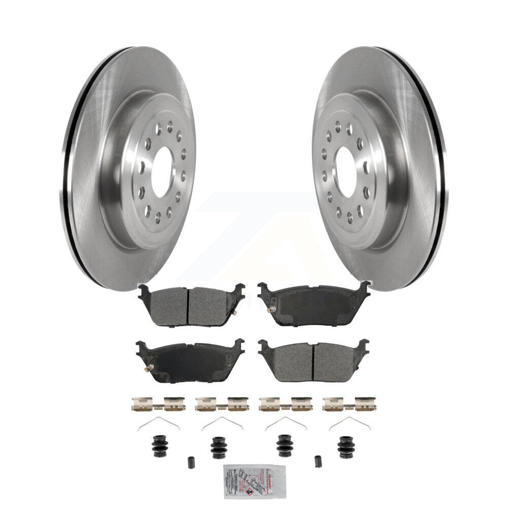 Disc Rotors and Semi-Metallic Brake Pads Kit-K8A-107450 - Kit.bestparts.ca