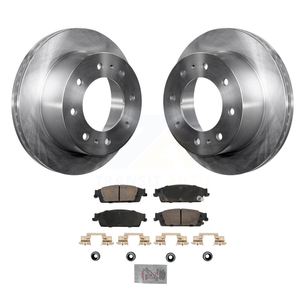Disc Rotors and Ceramic Brake Pads Kit-K8A-107453 - Kit.bestparts.ca