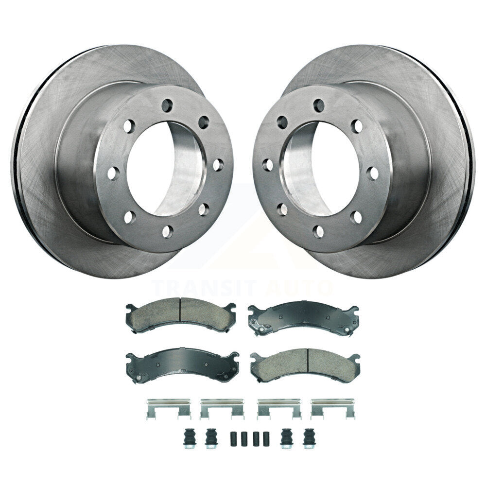 Disc Rotors and Ceramic Brake Pads Kit-K8A-107455 - Kit.bestparts.ca