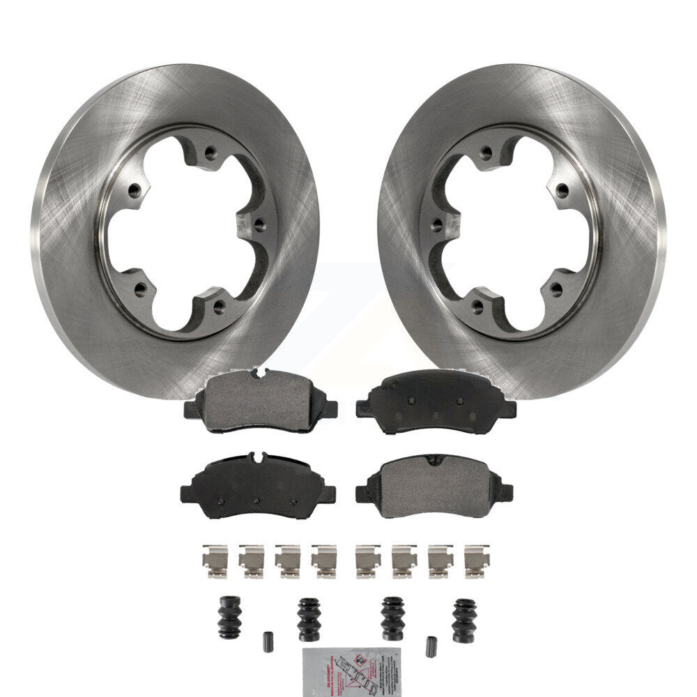 disc rotors and semi metallic brake pads-k8a-107464 - Kit.bestparts.ca