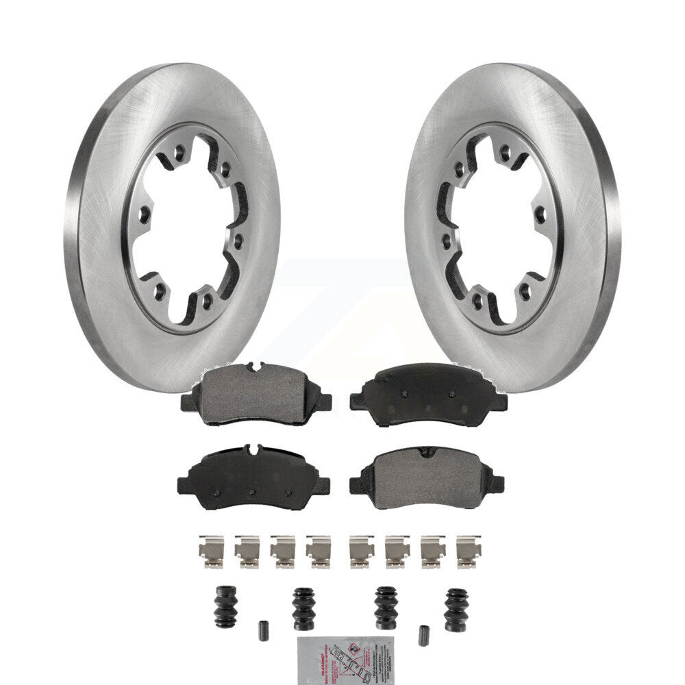 disc rotors and semi metallic brake pads-k8a-107465 - Kit.bestparts.ca