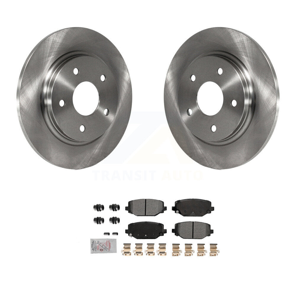Disc Rotors and Semi-Metallic Brake Pads Kit-K8A-107466 - Kit.bestparts.ca