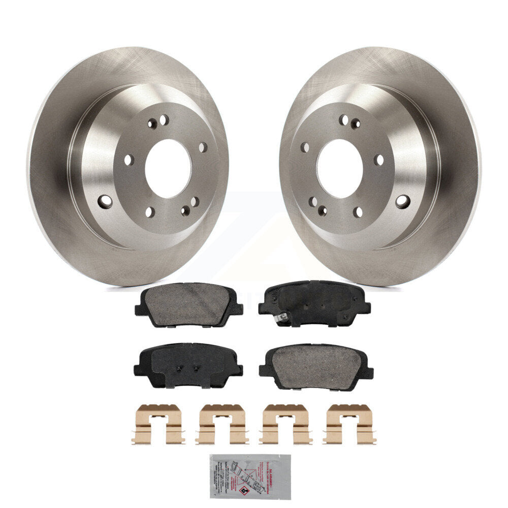 Disc Rotors and Ceramic Brake Pads Kit-K8A-107468 - Kit.bestparts.ca